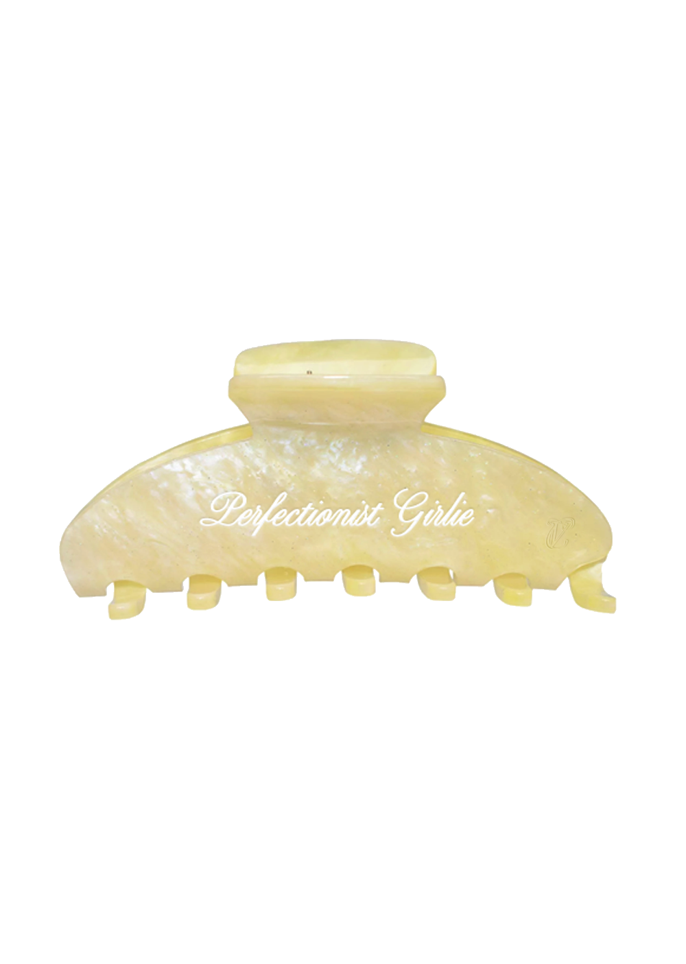 Perfectionist Girlie Claw Clip - Lemon - Cloud & Victory
