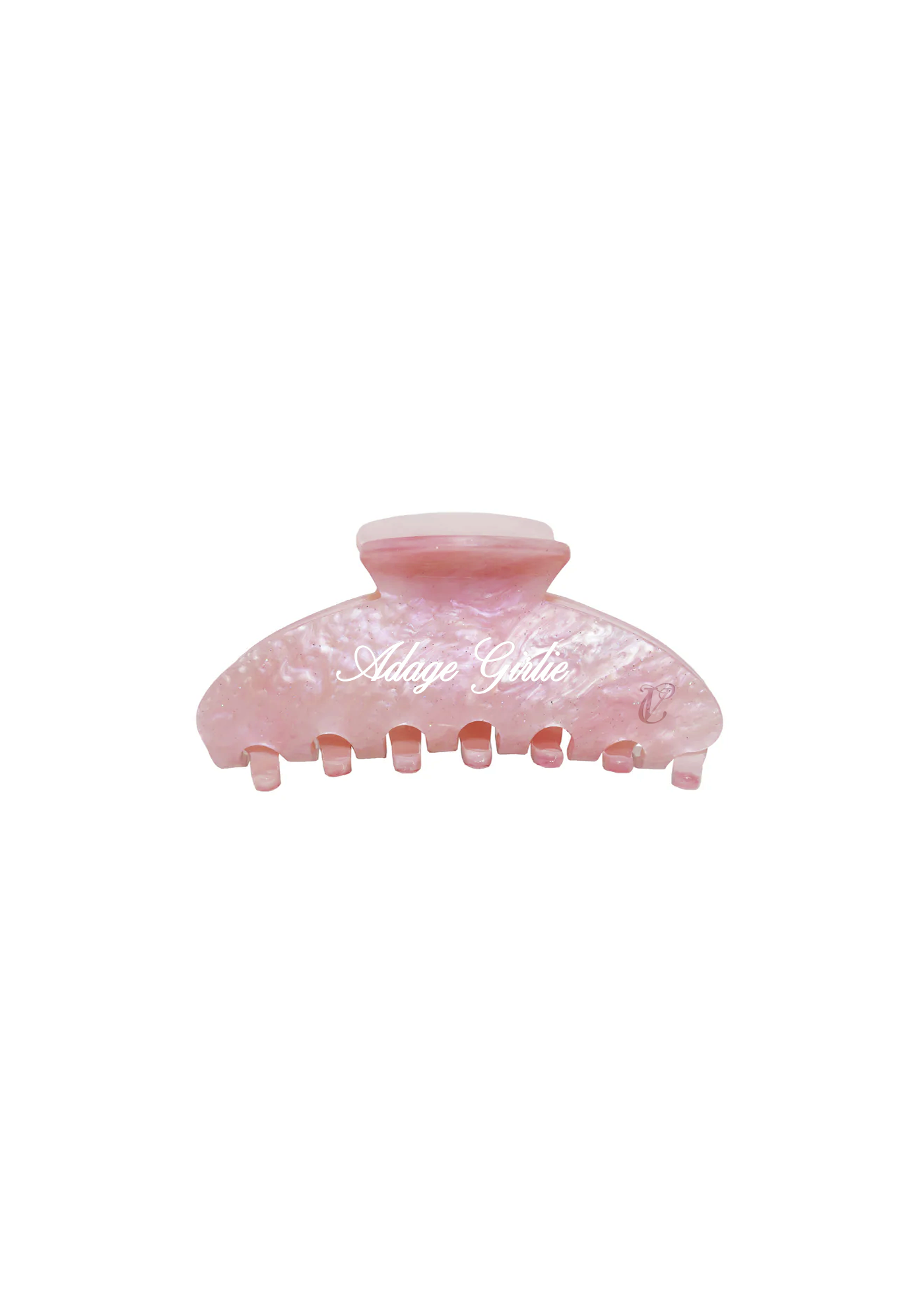 Adage Girlie Claw Clip - Strawberry Glaze - Cloud & Victory