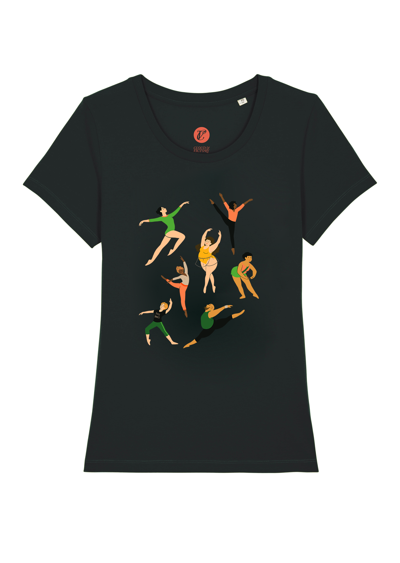 The Every Body Dance Tee - Cloud & Victory