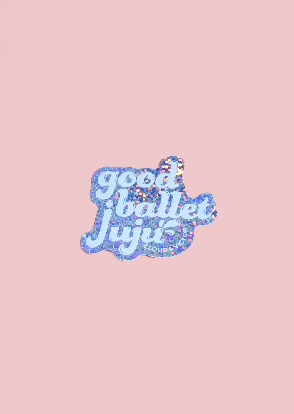 Good Ballet Juju Sticker - Holiday Holograph Edition - Cloud & Victory