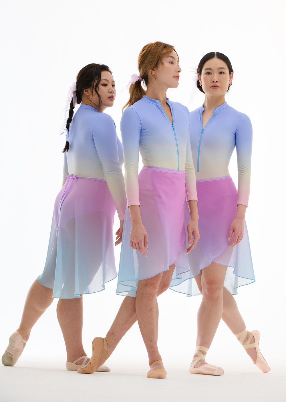 The Ombré Ballet Skirt - Lavender Haze - Cloud & Victory