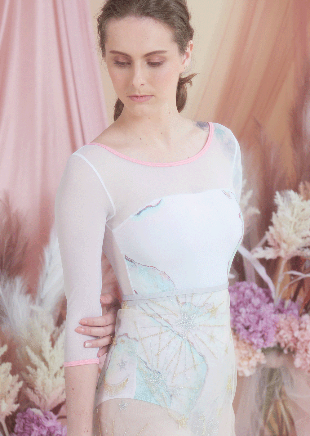 The Pearl II Leotard - Special Edition - Cloud & Victory