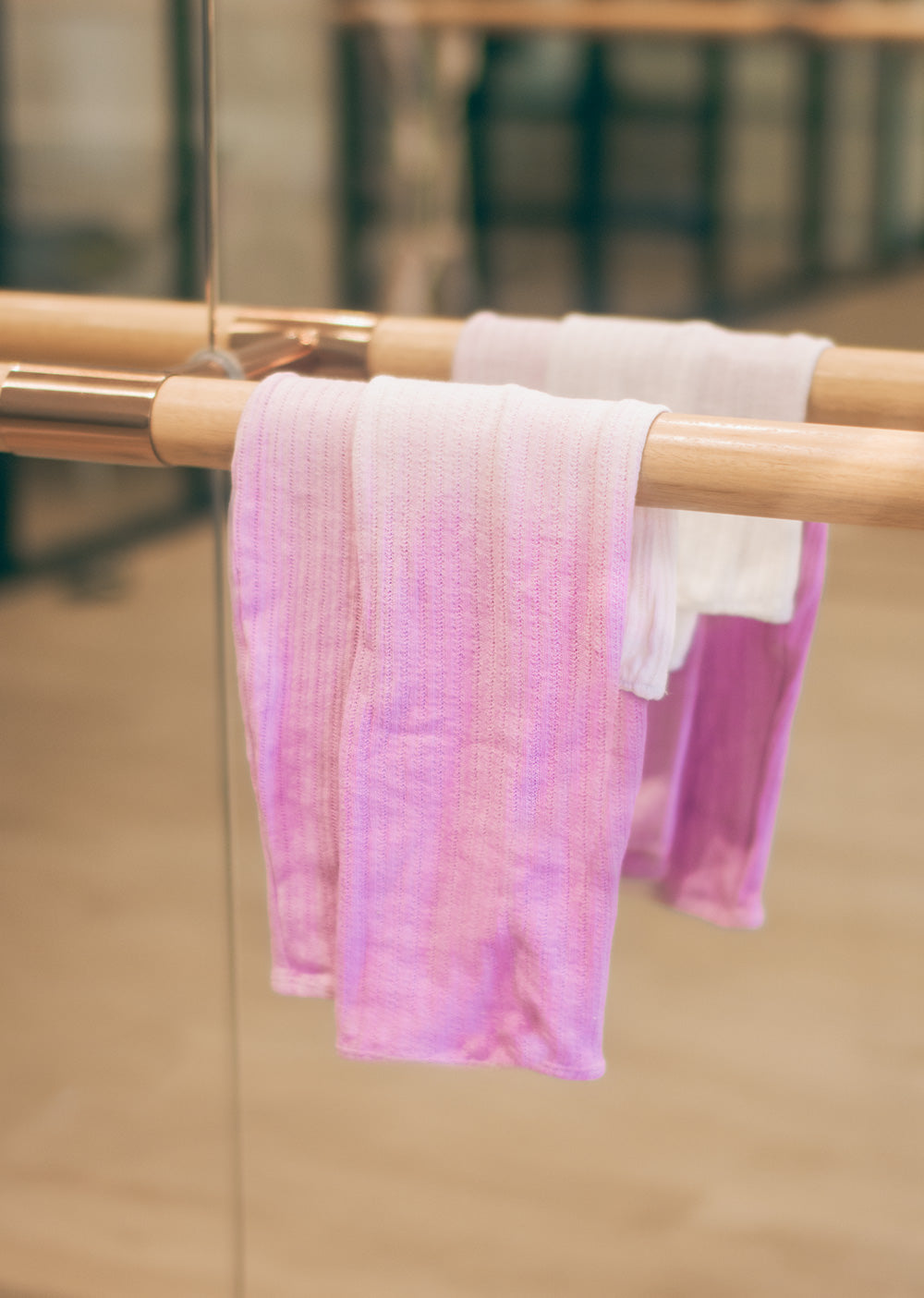 Ombré Ballet Legwarmers - Lilac - Cloud & Victory