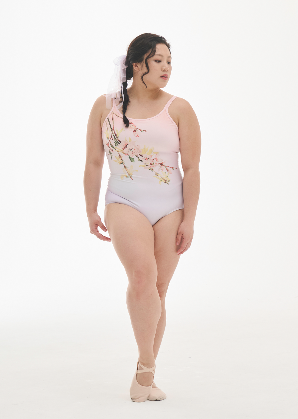 The Almond Blossom Leotard - Cloud & Victory