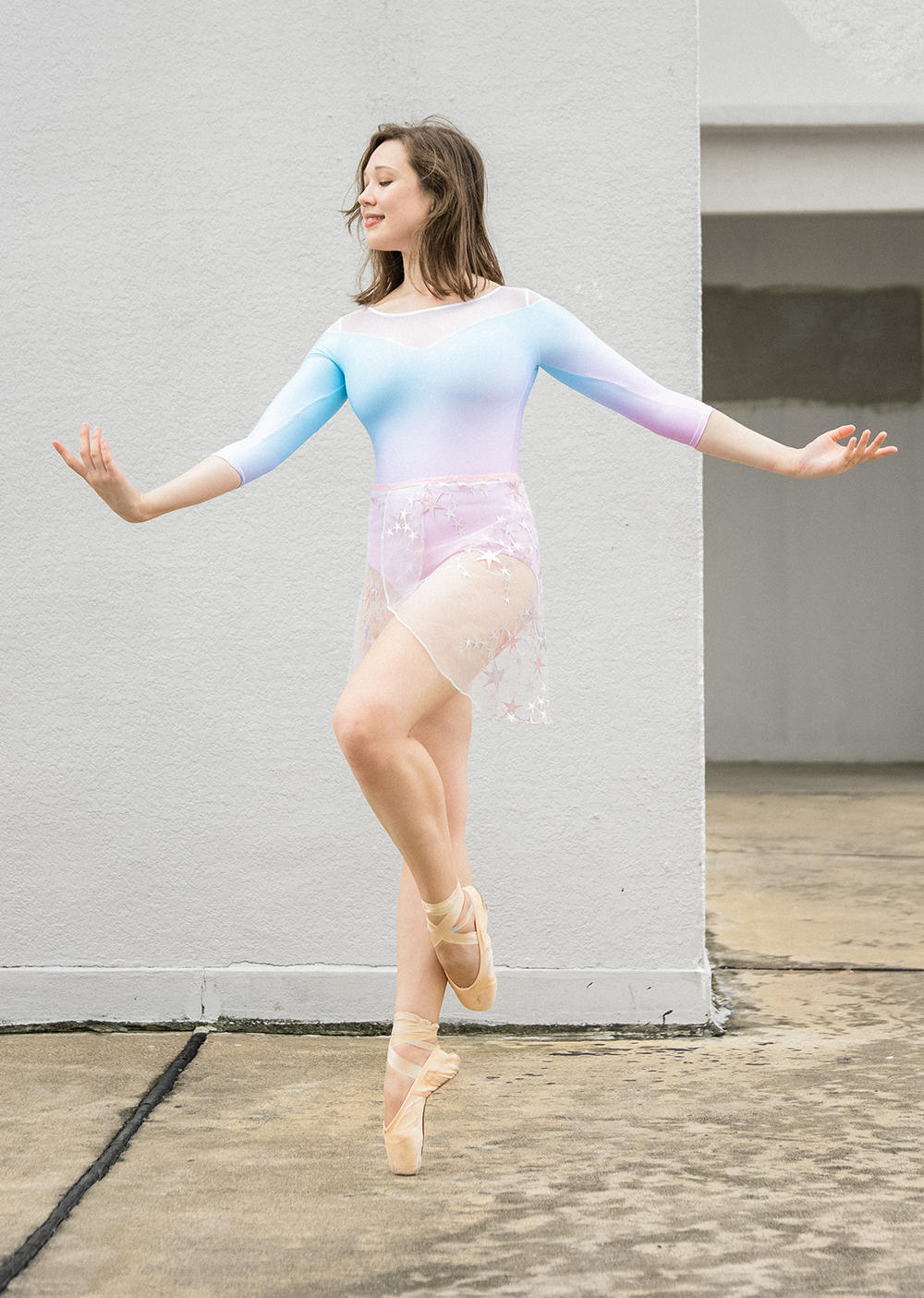 The Fairy Lights Leotard - Cloud & Victory