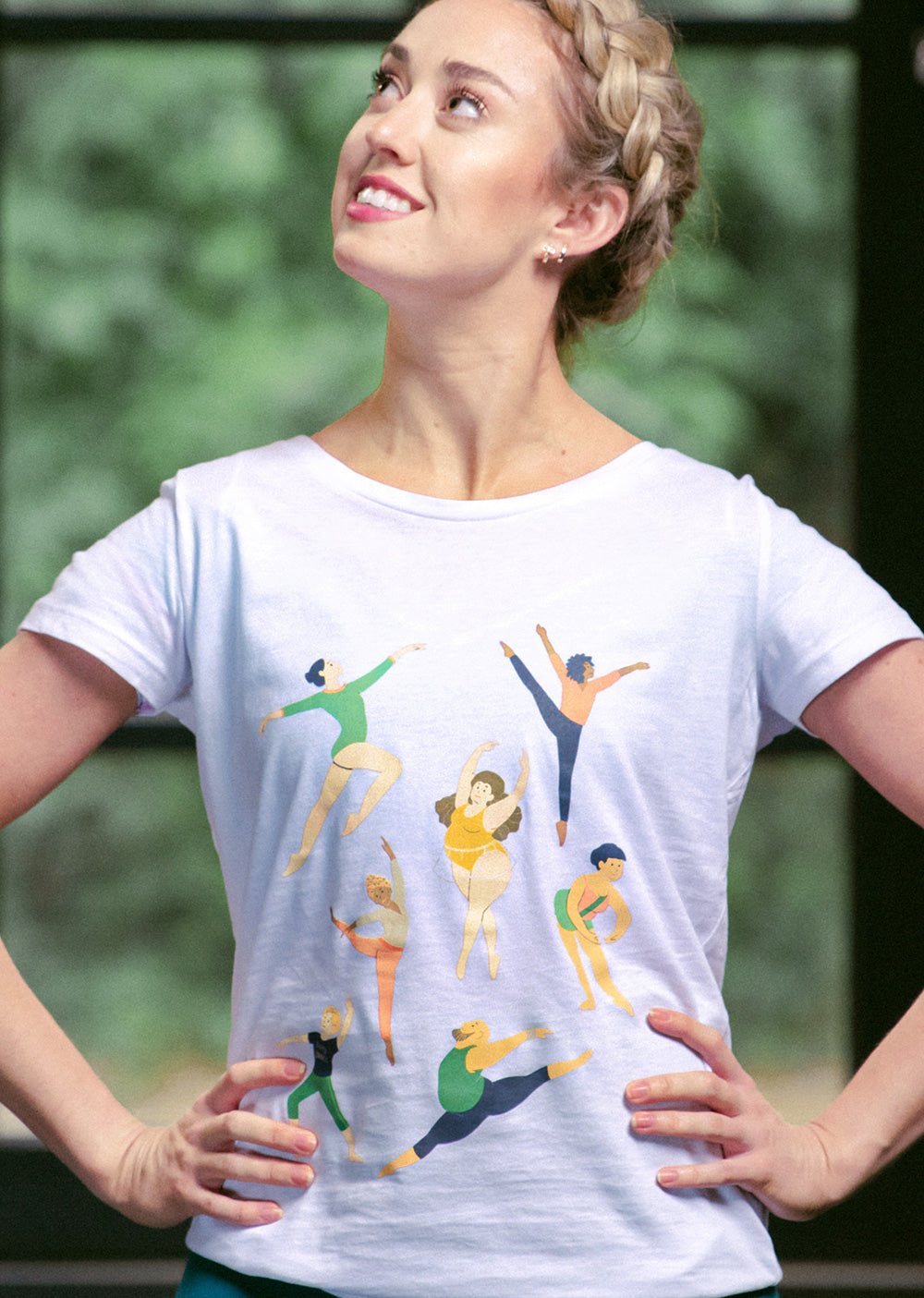 The Every Body Dance Tee - Ethical dancewear and ballet clothing by Cloud and Victory