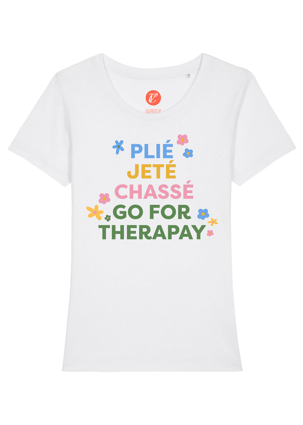 The Go For Therapay Tee - Cloud & Victory