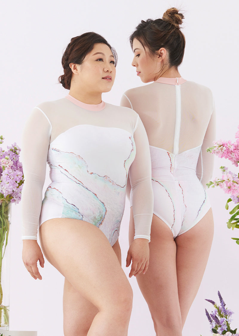The Pearl Leotard - Cloud & Victory